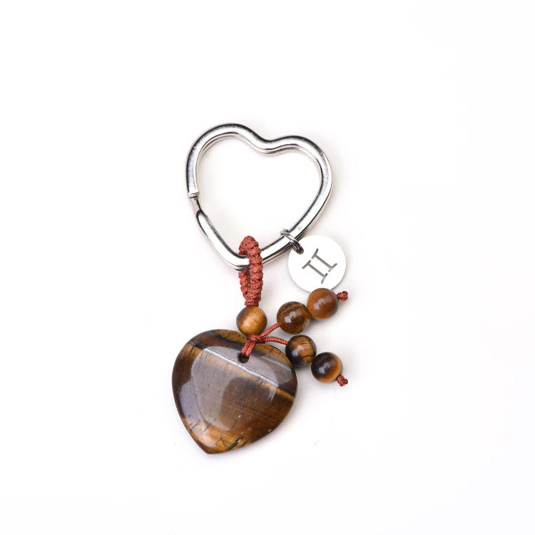 Gemini Birthstone Keyring (21 - June 20)
